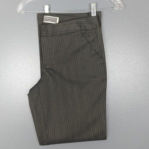 Dockers - gray pinstripe wide leg pant